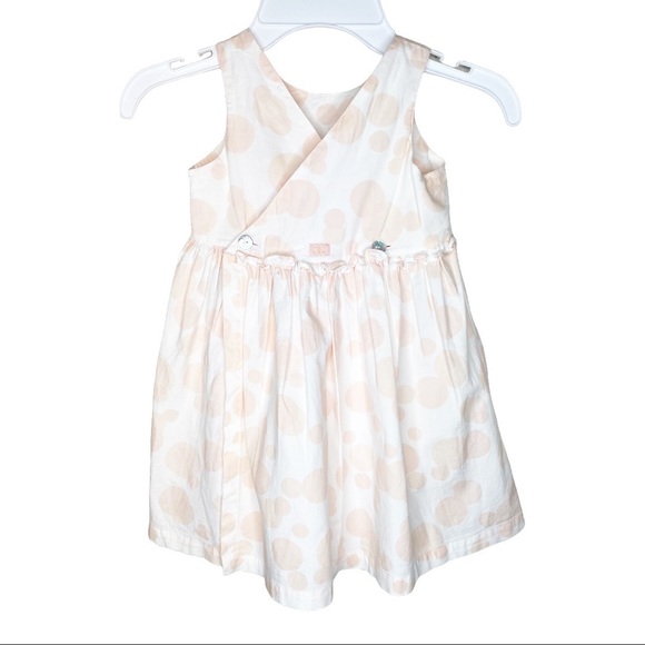 5 for 25 Les Bebe’s De Florian’s Polka Dot Spring Les Dress Size 2 ans - Picture 1 of 4